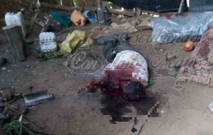 LO ASESINAN A MACHETAZOS