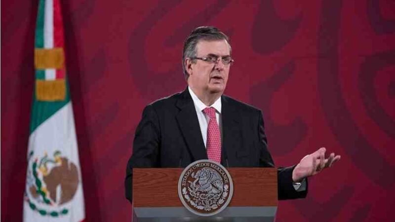 MÉXICO PROPONE A EEUU EXTENDER UN MES MÁS CIERRE PARCIAL DE FRONTERA: EBRARD
