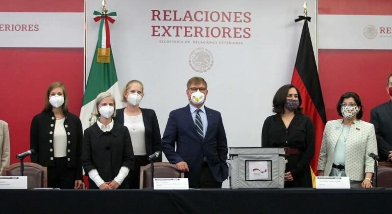 ALEMANIA DONA A MÉXICO 100 MIL PRUEBAS PARA DETECTAR COVID-19