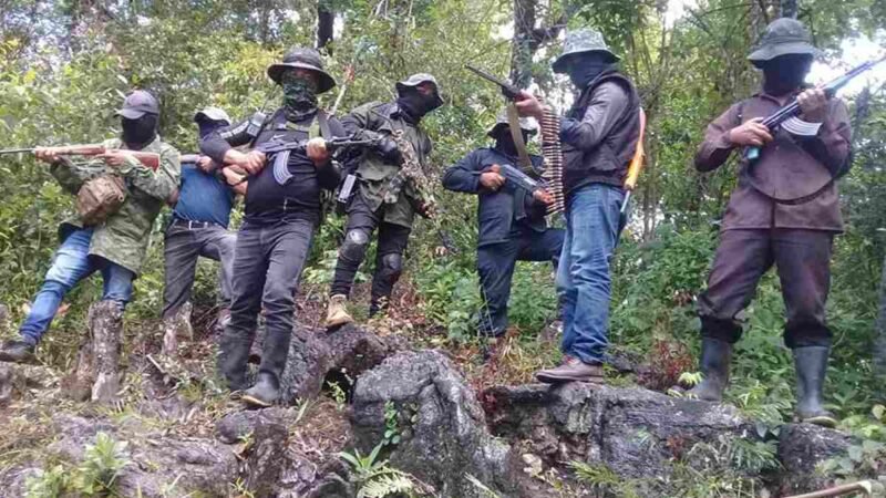 SE AUTOPROCLAMA GRUPO GUERRILLERO EN LAS MONTAÑAS DE OCOSINGO, CHIAPAS
