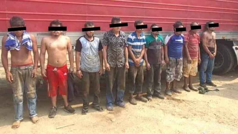 CAPTURAN A 11 DEL CJNG