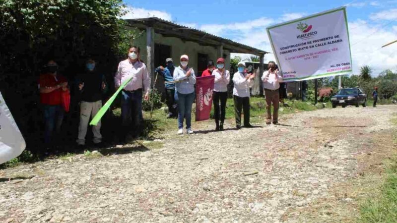 INICIAN PAVIMENTACIÓN EN ELOTEPEC