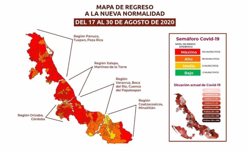 ZONA DE LAS ALTAS MONTAÑAS, SE MANTIENE EN SEMÁFORO ROJO