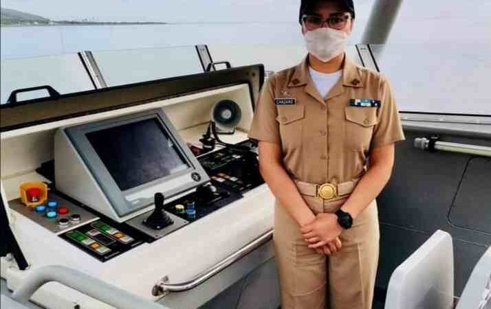 CORDOBESA, COMANDANTE DE PRIMER PATRULLA DE LA MARINA INTEGRADA SÓLO POR MUJERES