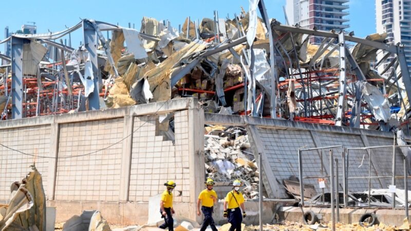 LÍBANO NO DESCARTA INTERVENCIÓN EXTRANJERA EN EXPLOSIÓN DE BEIRUT