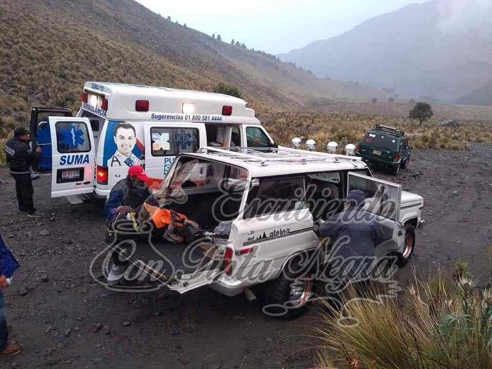 MUERE ALPINISTA EN EL PICO DE ORIZABA