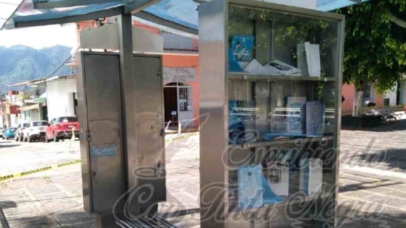 PARALIBROS DE HUATUSCO, ABANDONADO