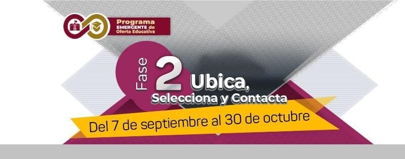 OFRECEN LUGARES VACANTES DE EDUCACIÓN MEDIA Y SUPERIOR