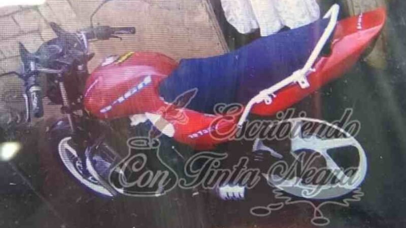 ROBAN MOTOCICLETA EN TOTUTLA