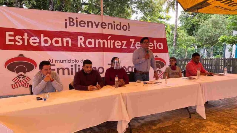 CON UNIDAD Y ORGANIZACIÓN ENFRENTAREMOS A LOS CORRUPTOS: ESTEBAN RAMÍREZ