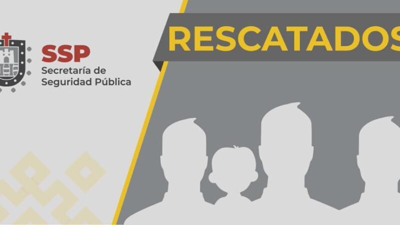 RESCATAN A 4 SECUESTRADOS