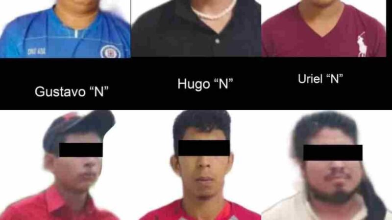 DETIENEN A 7 CON DROGA, ARMAS Y POR ROBO