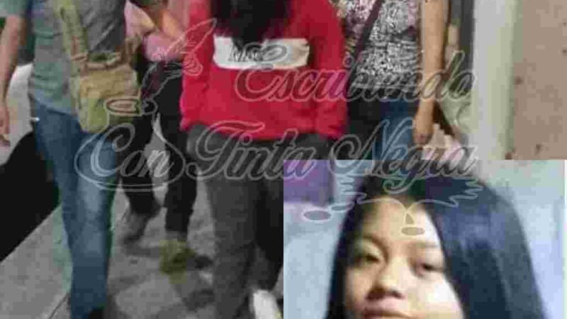 ENCUENTRAN EN HOTEL DE CHOCAMÁN A JOVEN DESAPARECIDA