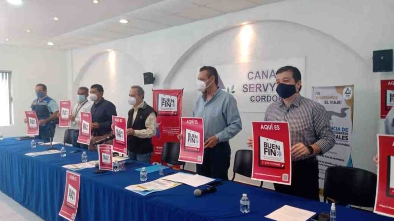 ANUNCIAN BUEN FIN EN CÓRDOBA