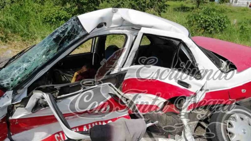 MUERE PRENSADO TAXISTA DE CUITLÁHUAC