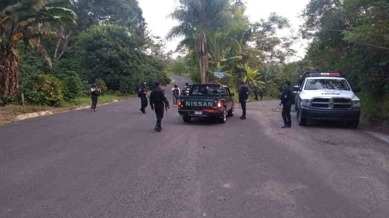 ACTIVAN OPERATIVO DE VIGILANCIA EN IXHUATLÁN