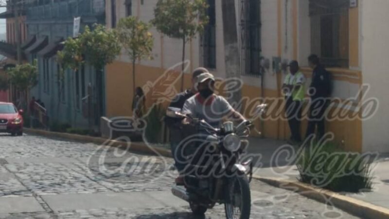 REGLAMENTO DE TRÁNSITO, LETRA MUERTA EN COSCOMATEPEC