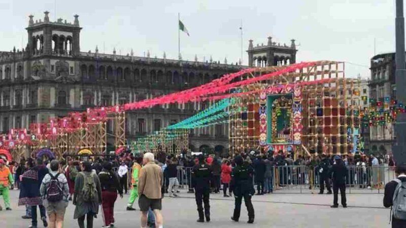 CDMX CANCELA OFRENDA MONUMENTAL DE DÍA DE MUERTOS EN EL ZÓCALO POR COVID-19