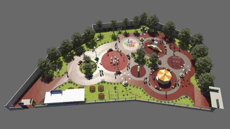 INICIA REHABILITACIÓN DE PARQUE INFANTIL