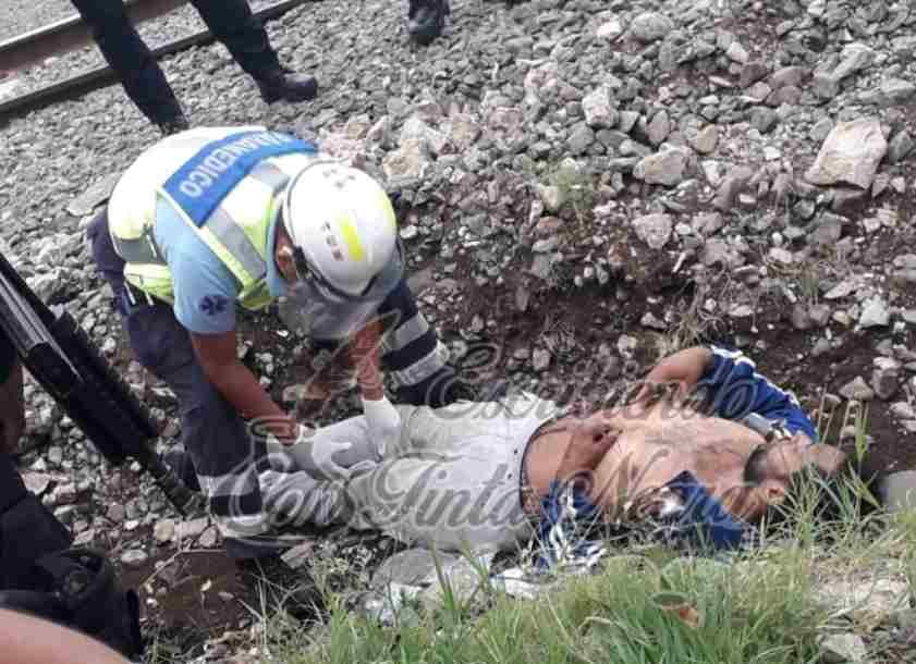 CAE MIGRANTE DEL TREN