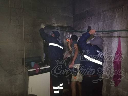 SE INCENDIA CASA EN HUATUSCO