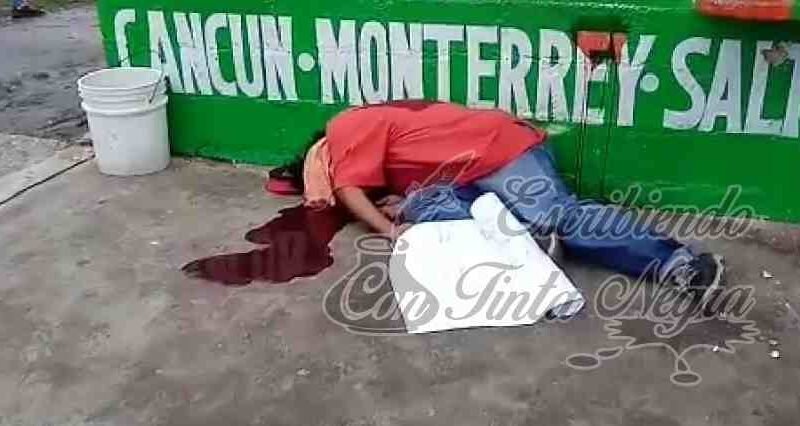 EJECUTAN A PRESUNTO NARCO MENUDISTA