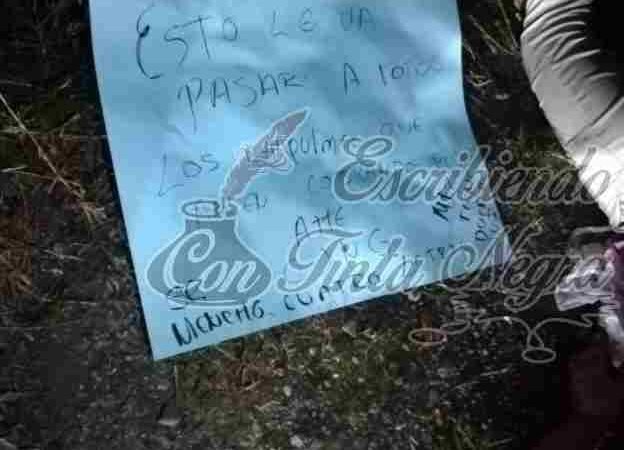 ENCUENTRAN EJECUTADO EN TLAPACOYAN