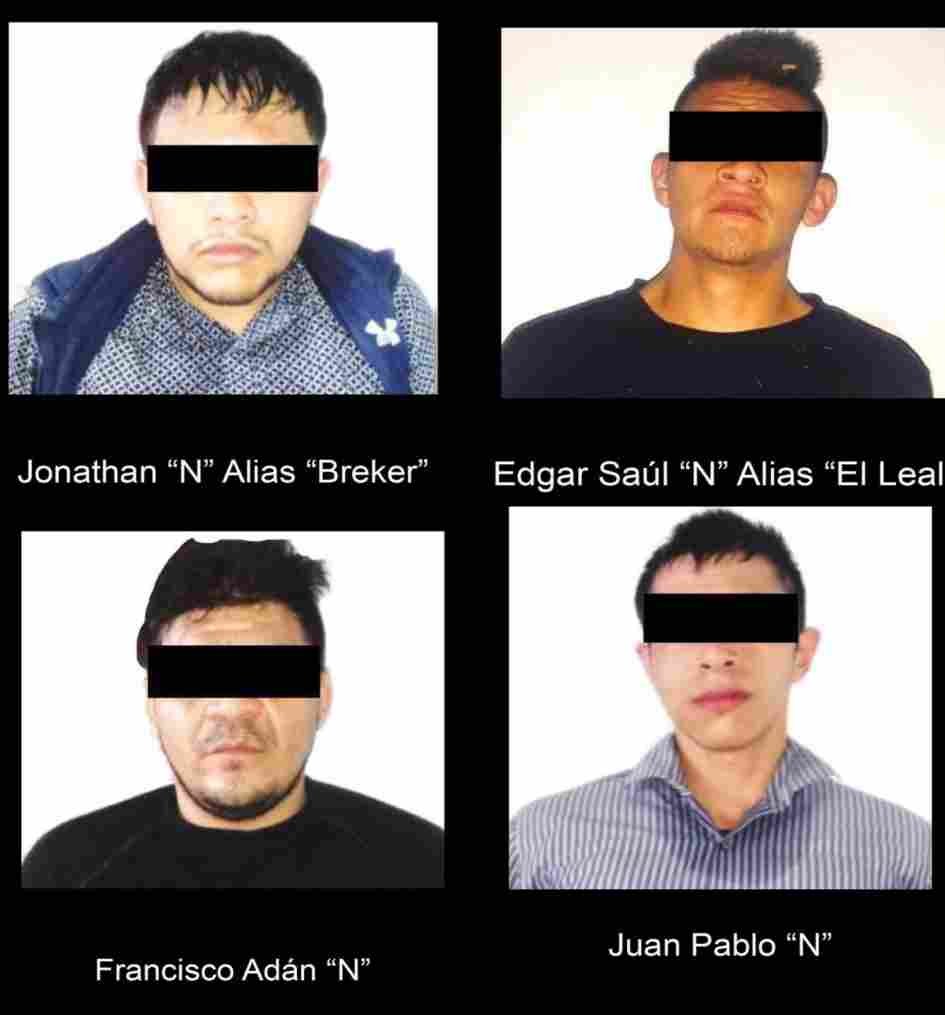 DETIENEN A CUATRO DEL CJNG