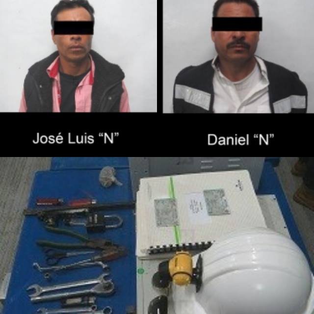 DETIENEN A DOS POR ROBO
