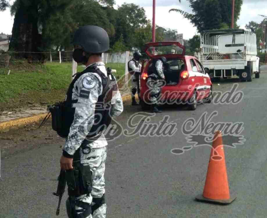 AUMENTA PRESENCIA DE FUERZAS FEDERALES EN HUATUSCO