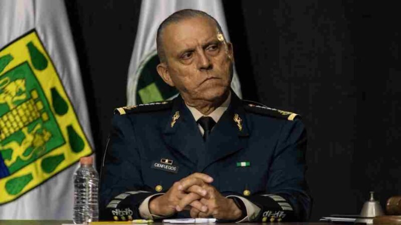 SALVADOR CIENFUEGOS SE DECLARA NO CULPABLE DE LOS CARGOS DE NARCOTRÁFICO Y LAVADO DE DINERO