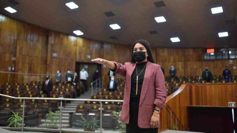 ASUME LIBNI SÁNCHEZ EL CARGO DE DIPUTADA POR CAMERINO Z. MENDOZA