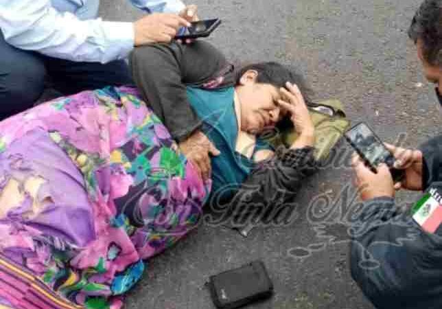 ATROPELLA AUTO “FANTASMA” A MUJER