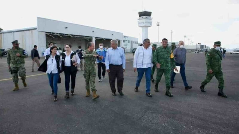 AMLO LLEGA A TABASCO; EVALÚA CON GABINETE SITUACIÓN DE EMERGENCIA