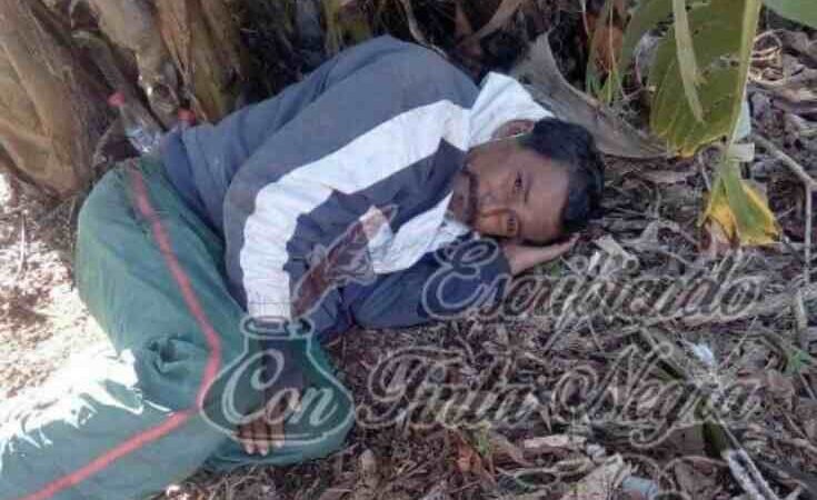ENCUENTRAN A INDIGENTE SIN VIDA