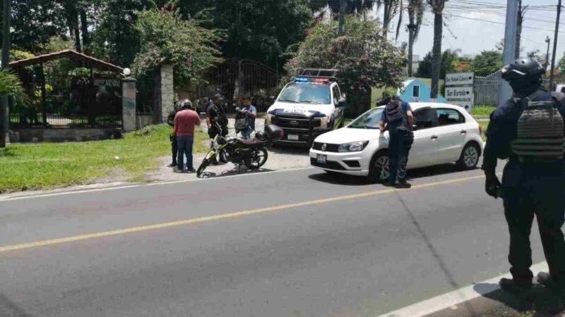 SE ROBAN DOS VEHÍCULOS EN FORTÍN