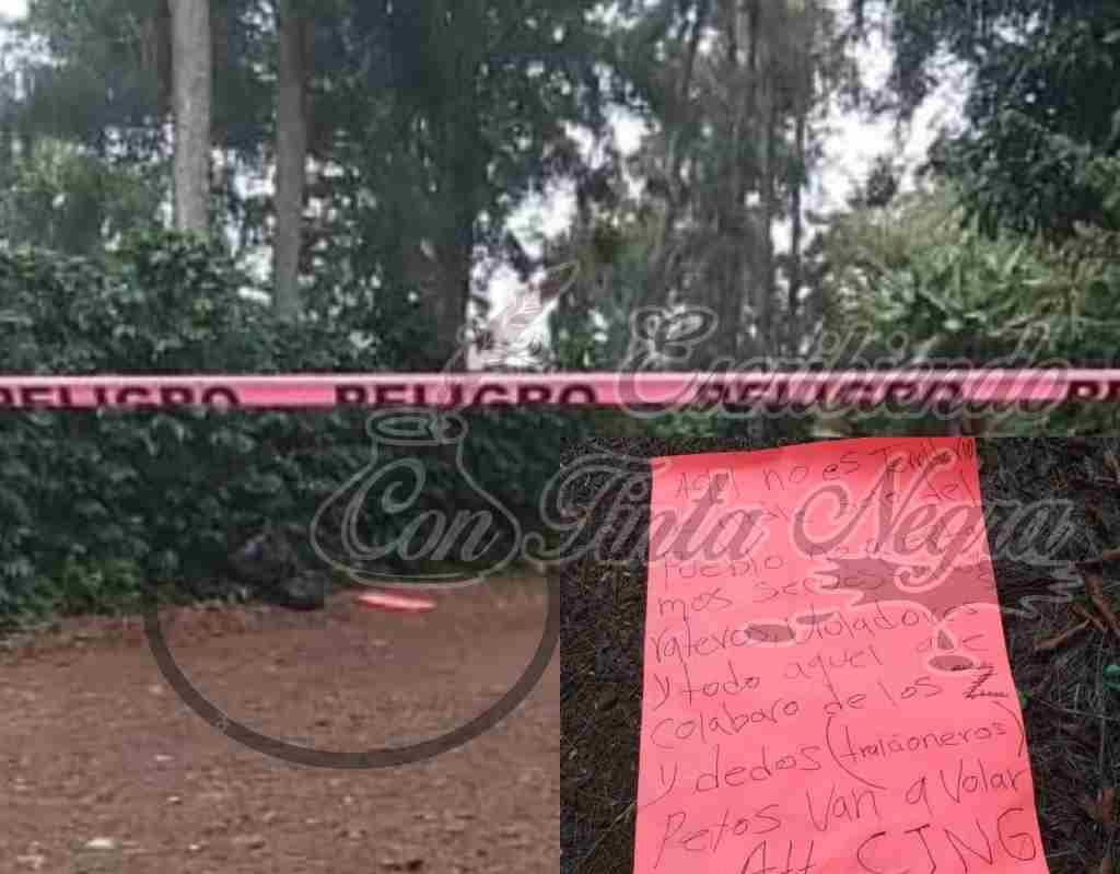 ENCUENTRAN DESCUARTIZADO Y “EMBOLSADO” EN COMAPA