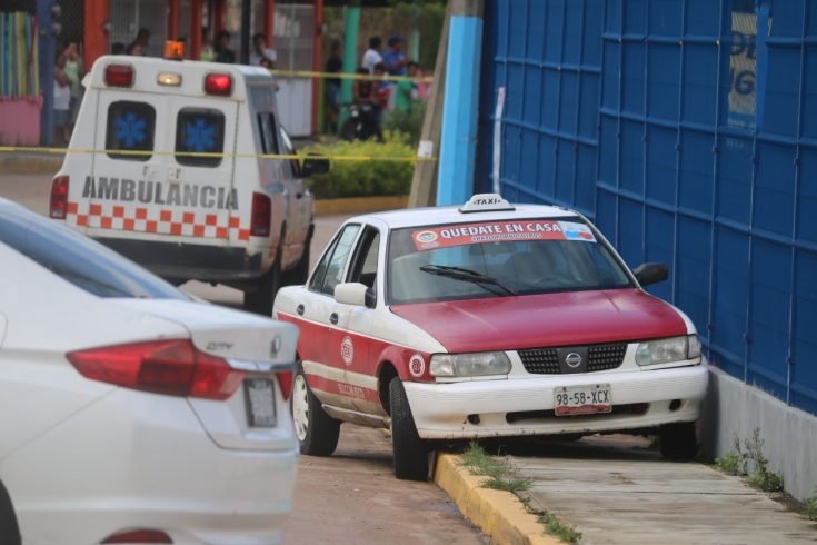 EJECUTAN A TAXISTA