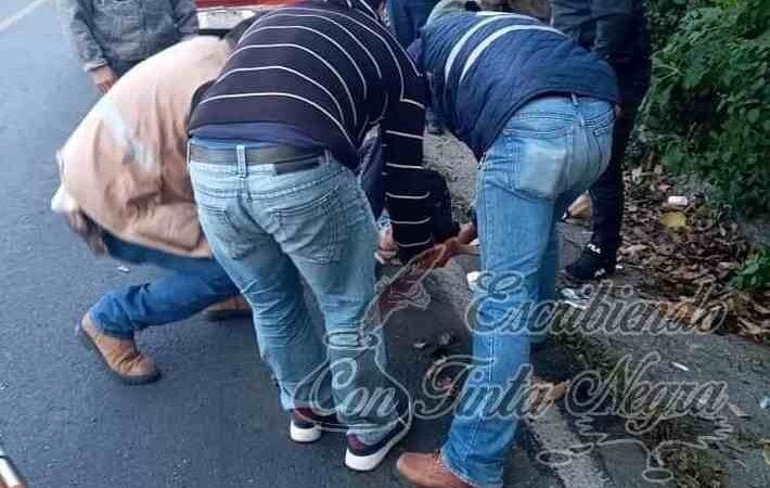 IMPACTA AUTO A EMPLEADO DE SUPER POLLO