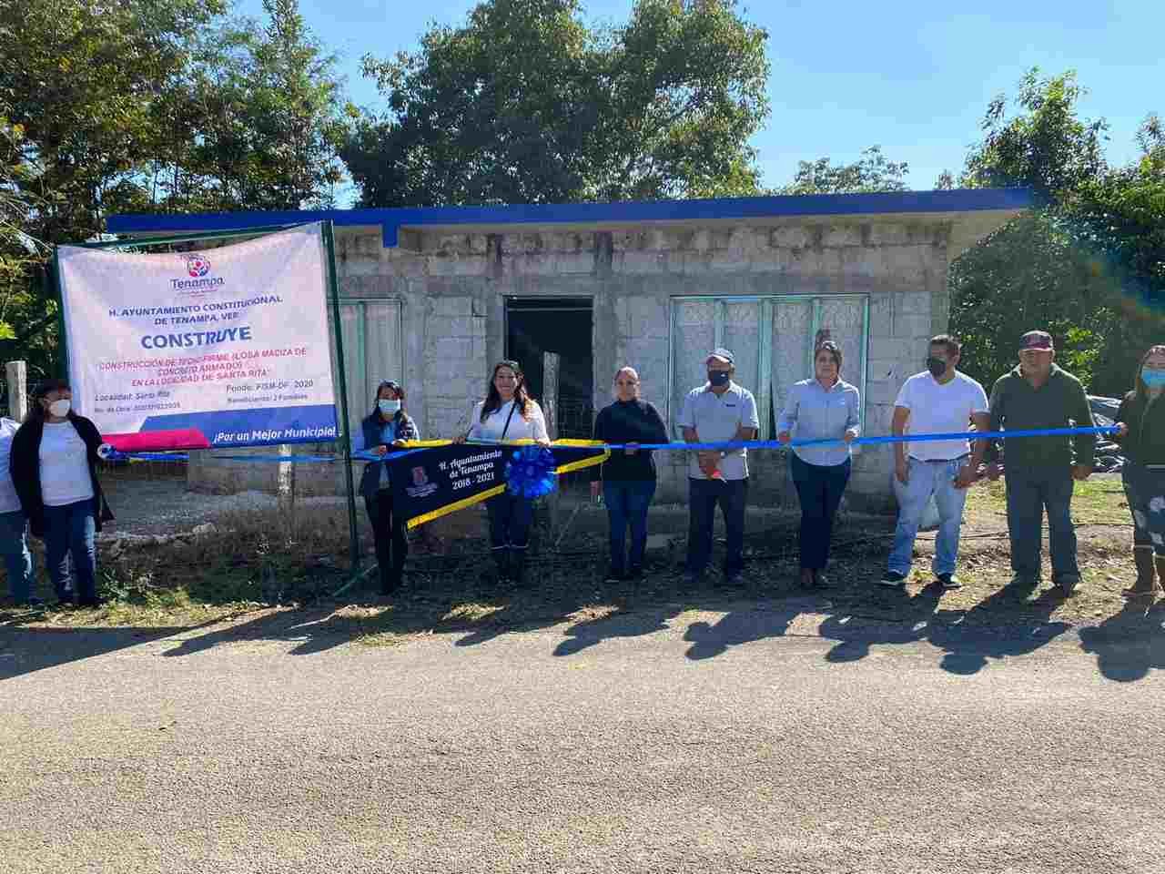 ENTREGA ALCALDESA OBRAS EN LA COLONIA EJIDAL Y SANTA RITA