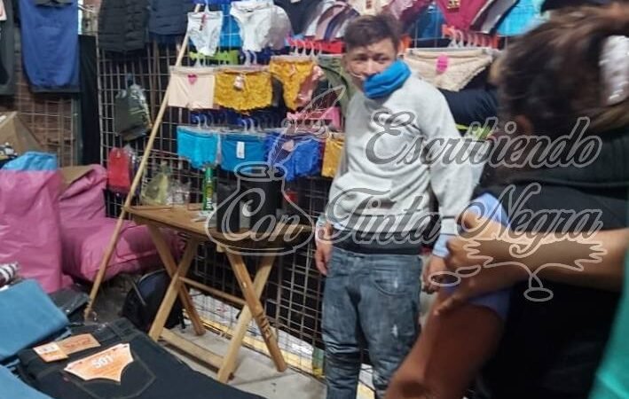 CAPTURAN A FARDERO EN TIANGUIS DE FORTÍN