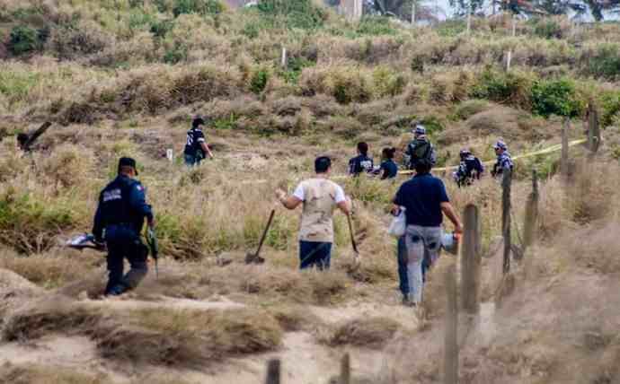 LAS TIERRAS DE VERACRUZ SE ABONAN CON CUERPOS DE DESAPARECIDOS