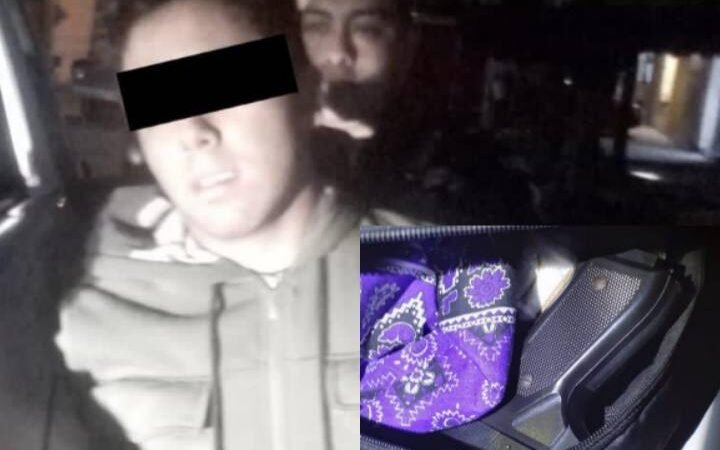 ASALTA TIENDA CON PISTOLA DE JUGUETE Y LO DETIENEN