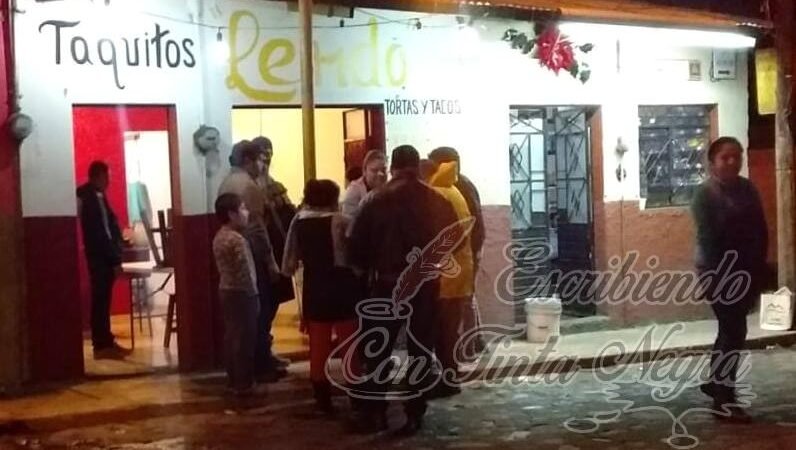 EXPLOSIÓN EN TAQUERÍA MOVILIZA A GRUPOS DE AUXILIO
