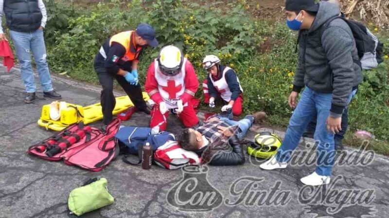 CHOCA MOTOCICLISTA CON TERRANOVA