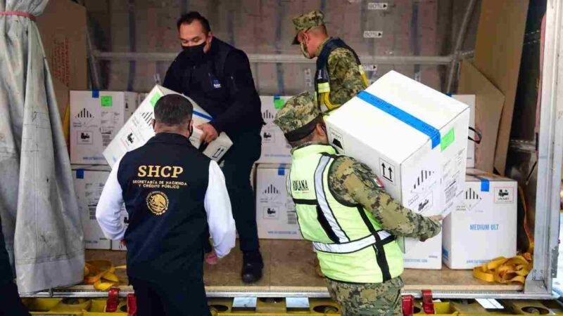 MÉXICO ACCEDE A REDUCIR PEDIDOS DE VACUNA A PFIZER PARA DAR DOSIS A LA ONU: AMLO