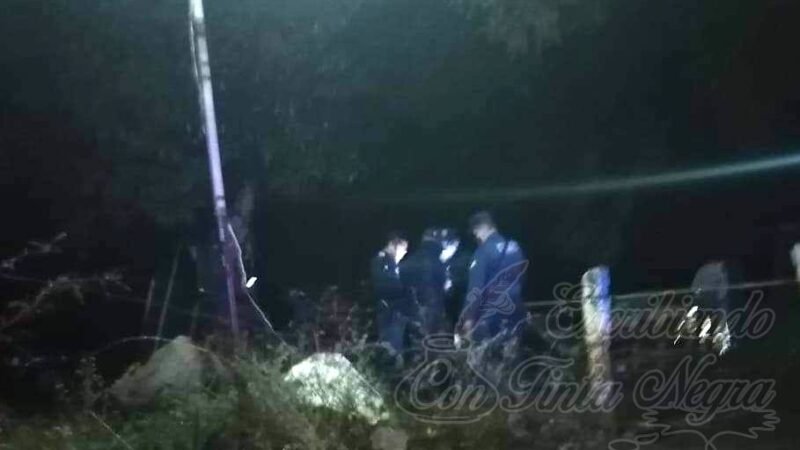 ENCUENTRAN EJECUTADO EN CUITLÁHUAC