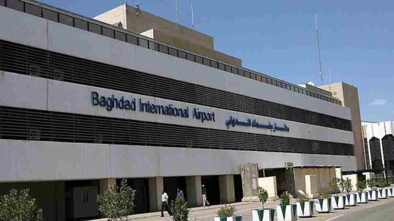 LANZAN TRES MISILES CONTRA AEROPUERTO DE BAGDAD SIN CAUSAR VÍCTIMAS