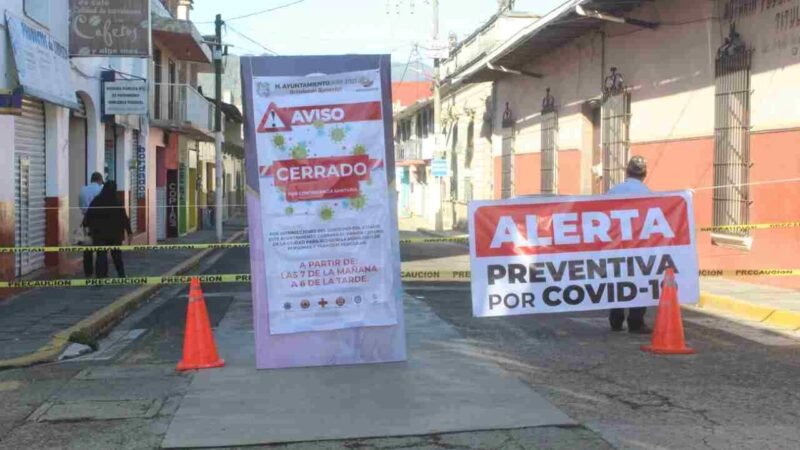 CIERRAN CENTRO DE HUATUSCO