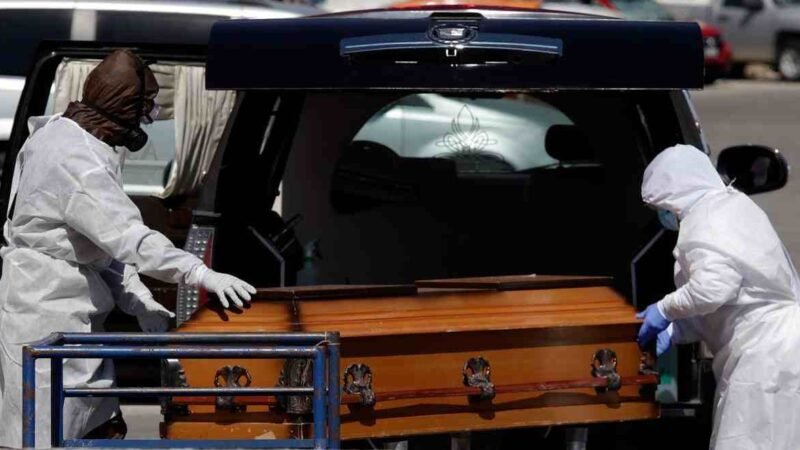 COVID-19, SEGUNDA CAUSA DE MUERTE ENTRE ENERO Y AGOSTO DE 2020, REPORTA INEGI